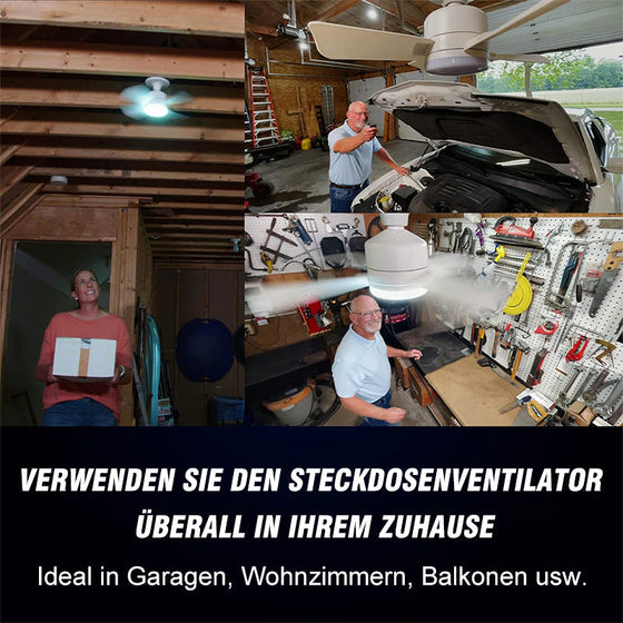 Deckenventilatoren mit Licht und Fernbedienung