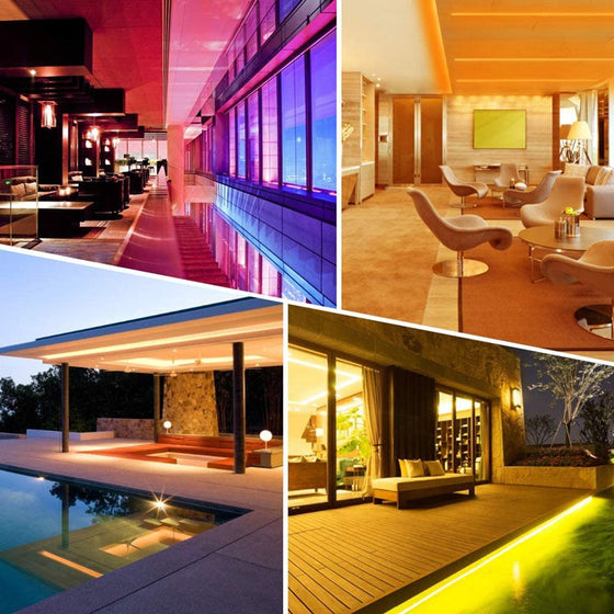 LED-Lichtstreifen-Kit für DIY-Dekoration