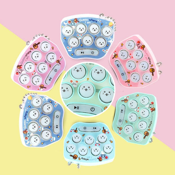 Lustiges Mini Schlag-einen-Maulwurf-Spiel für Kinder