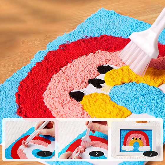 Pulp Poking Texture Painting DIY handgemachtes Spielzeug