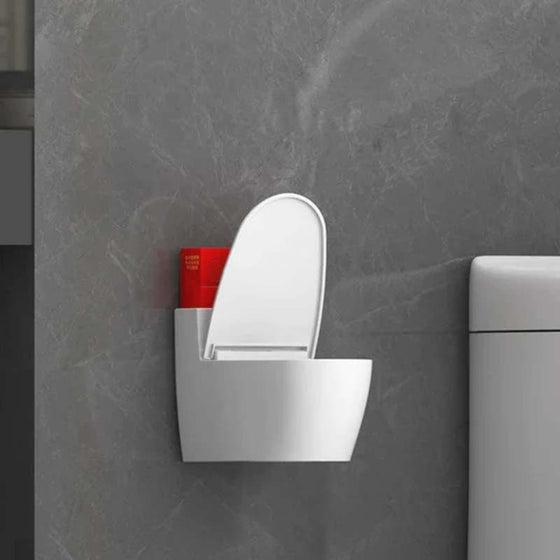 Kreative Aschenbecher-Toilettenform