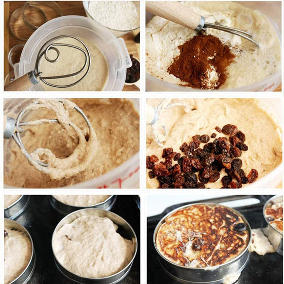 Manueller Teigmischer