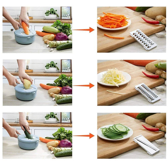 Multifunktionaler Gemüseschneider