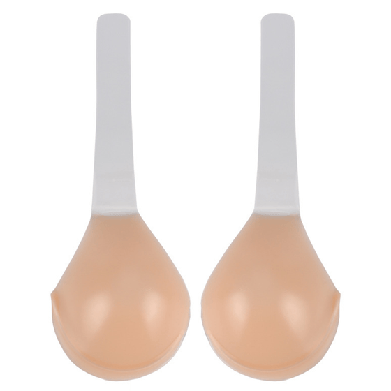 Selbsthaftender BH aus Silikon