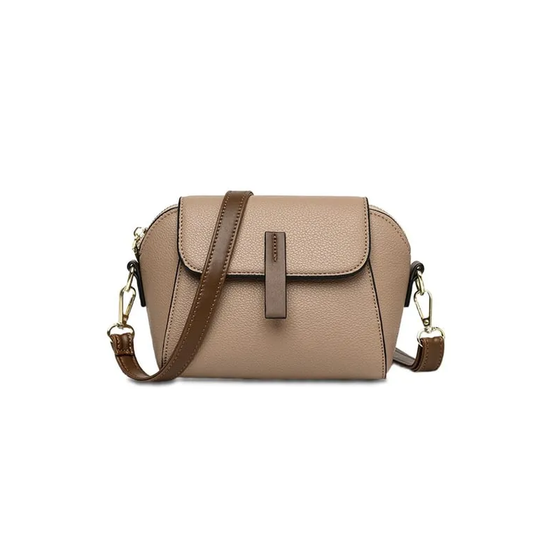 Leichte, luxuriöse, trendige und vielseitige Umhängetasche aus weichem Leder