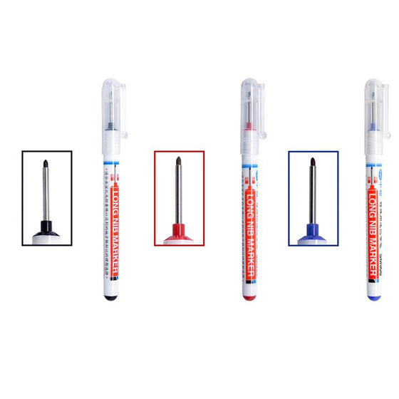 Langer-Kopf Badezimmer Holzbearbeitung Mehrzweckmarker