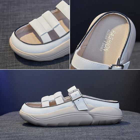 Vintage-Plateau-Sandalen