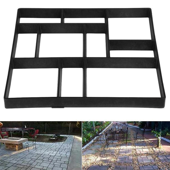 DIY Pflastern Form（36 x 36cm/45x 40cm）