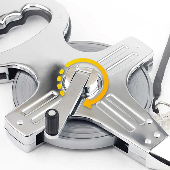 Tragbares Bandmaß aus Edelstahl