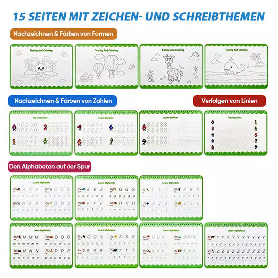 Montessori beschäftigtes Buch für Kleinkinder