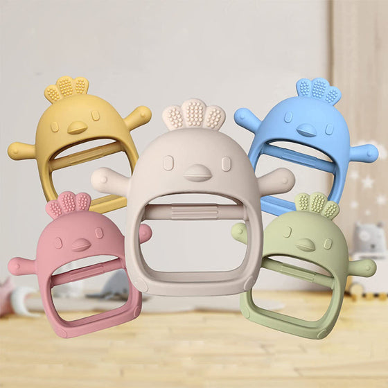 Baby-Silikon-Beißhandschuh