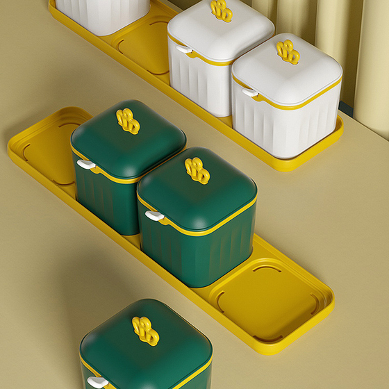 Doppellagiges Gewürzbox-Set