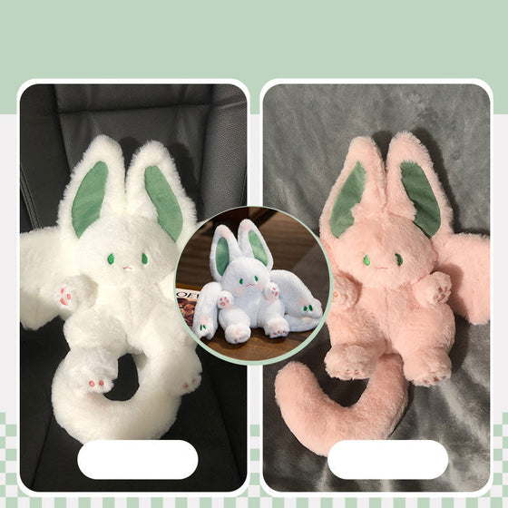 Fledermaus-Häschen-Puppe