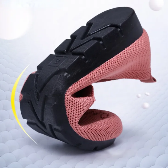 Damen-Mesh-Slip-On-Freizeitschuhe