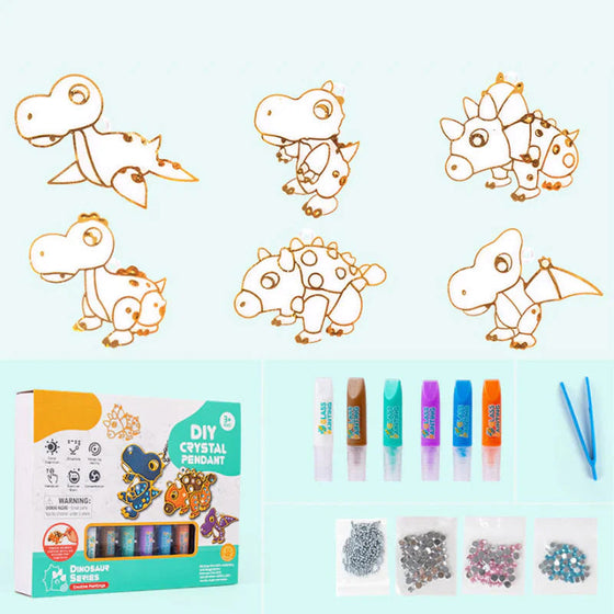 DIY Kristallfarben-Kunst- und Bastelset