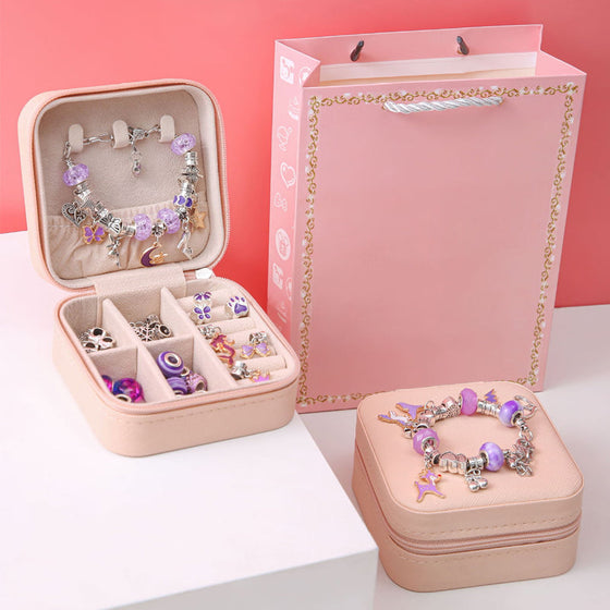 Handgefertigtes Perlenarmband-Set für Kinder