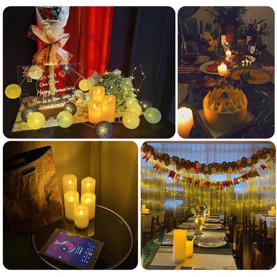 Elektronisches Kerzen-LED-Nachtlicht