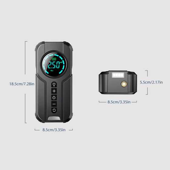 Tragbare Autoluftpumpe