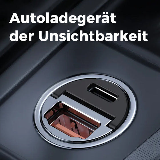 Praktisches Autoladegerät mit Schnellladung