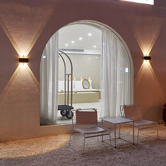 Solar-Außenwandleuchte