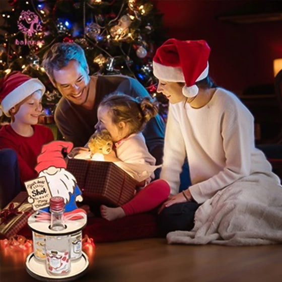 Weihnachts-Mini-Weinflaschenhalter