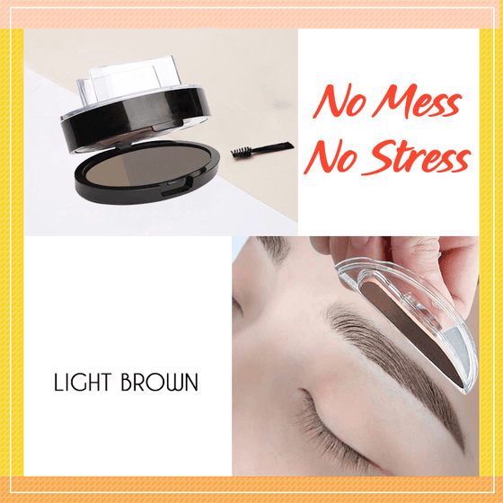 Perfekter Augenbrauenstempel