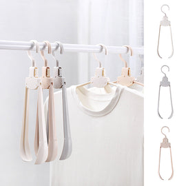 Faltbarer Reise-Kleiderständer aus Kunststoff