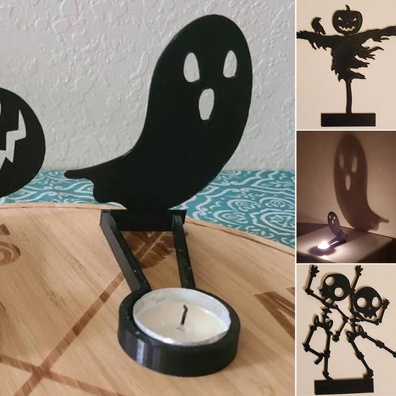 Teelicht-Schattenwerfer