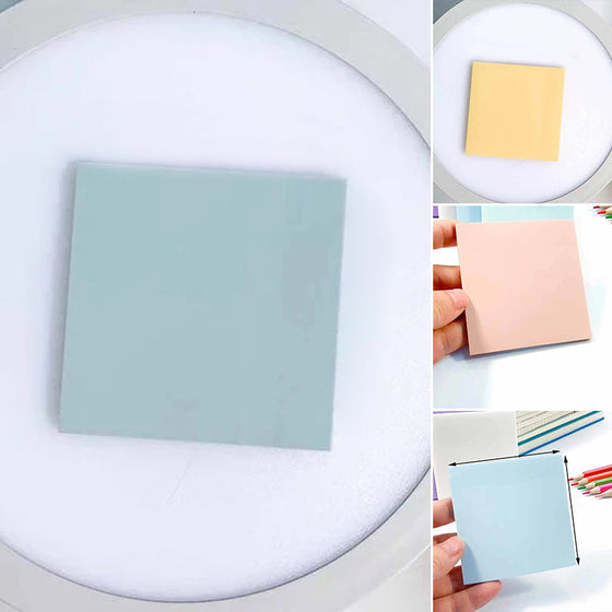 Magische durchscheinende Haftnotizen