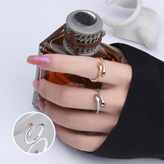 Bestes geschenk - umarmungsring