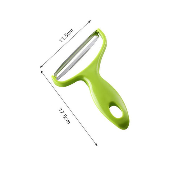 Multifunktionaler extrabreiter Y-Schäler aus Edelstahl