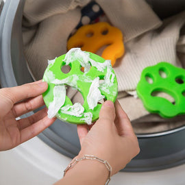 Tierhaare beim Waschen und Trocknen entfernen