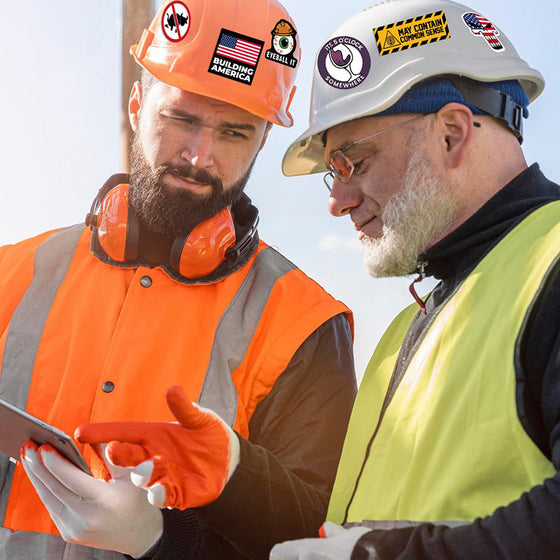 150 Nicht-wiederholende Aufkleber mit interessanten Mustern