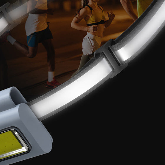 Multifunktionales Lauflicht mit magnetischer Aufladung