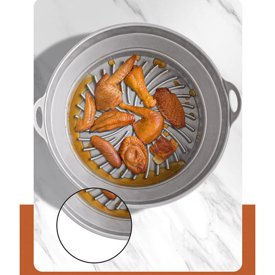 Heißluftfritteuse Grillpfanne aus Silikon