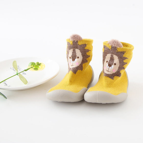 Cartoon-Tier-Kleinkind-Schuh-Socken