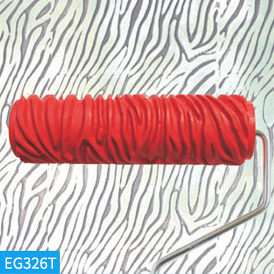 Walzen-Wand-Prägebürste