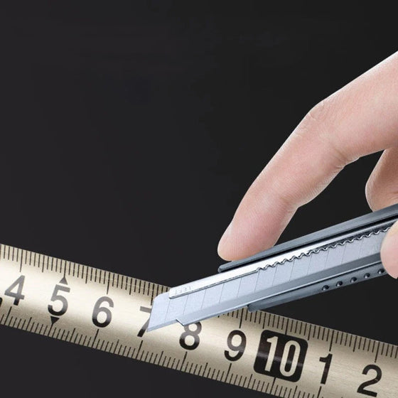 Stainless Steel Anti-corrosion Retractable Metric Ruler