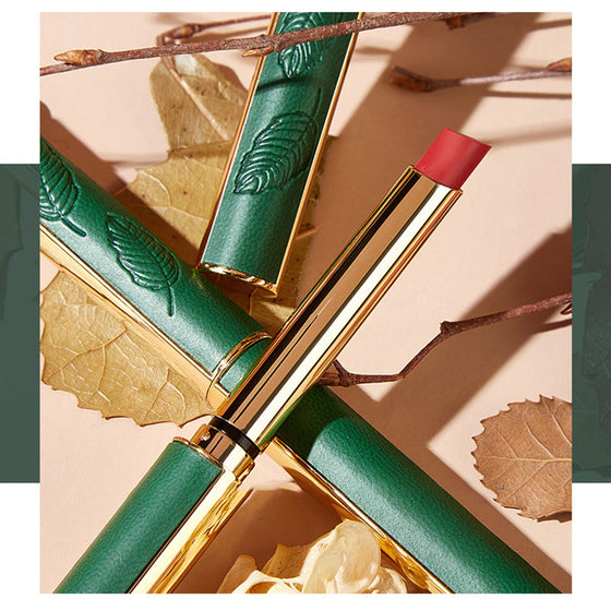 Vintage Small Thin Heel Green Tube Lipstick