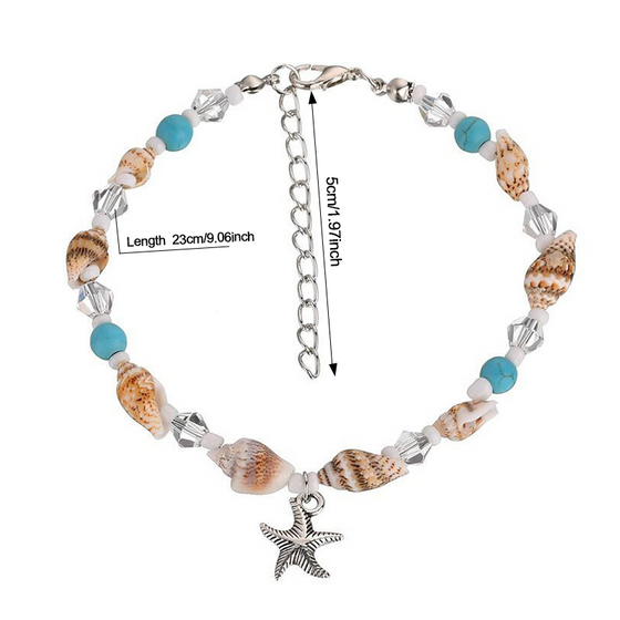 Niedliche Fußkettchen für Damen