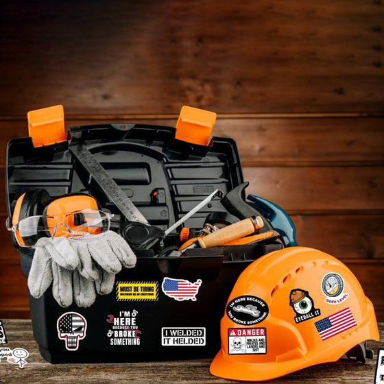 150 Nicht-wiederholende Aufkleber mit interessanten Mustern