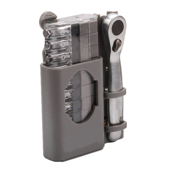 Mini-Schraubendreher-Kombiset positiv und negativ