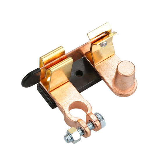 Messerklingen-Hauptschalter am oberen Pfosten