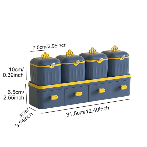 Doppellagiges Gewürzbox-Set