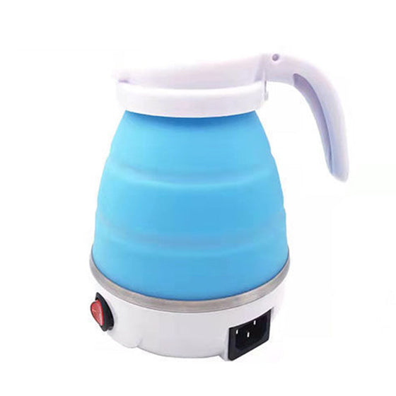 Temperatureinstellbarer, zusammenklappbarer Wasserkocher aus Silikon