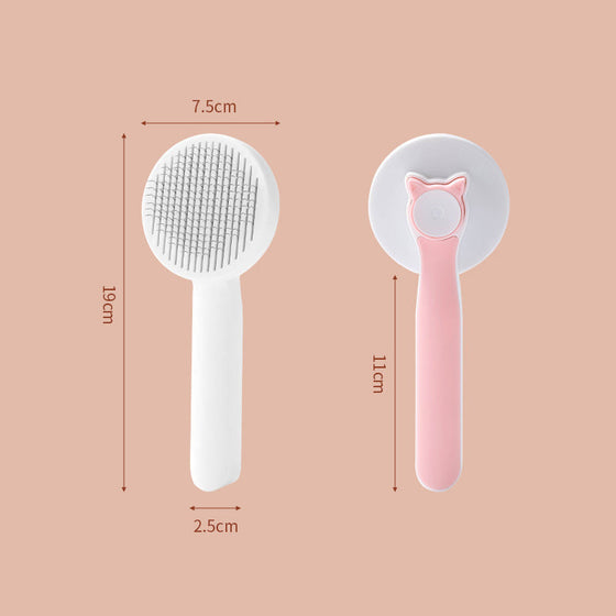 Selbstreinigende Bürste für Haustiere