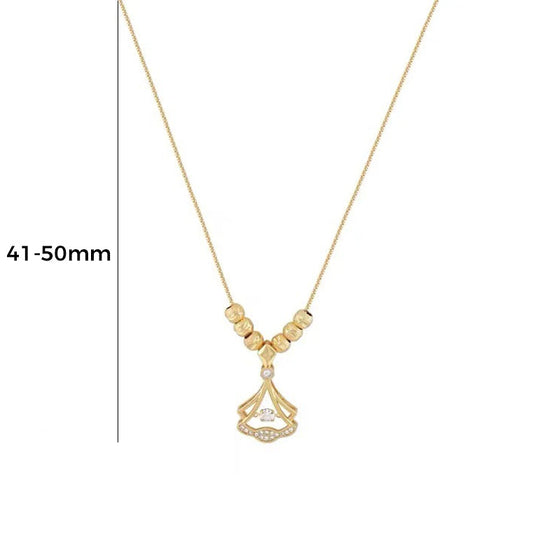 Schicke Ginkgoblatt-Halskette