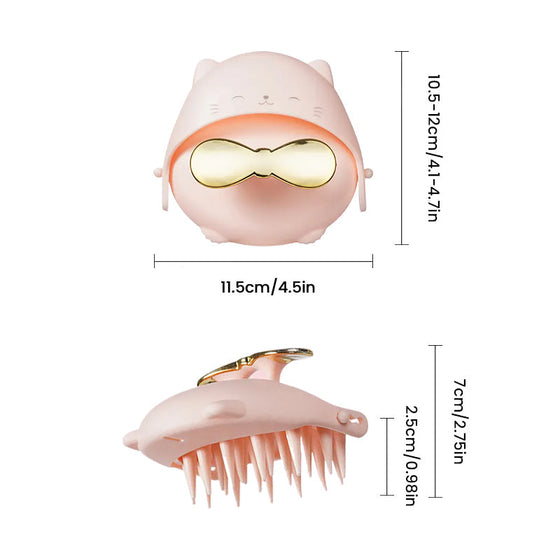 Nagelschutz-Massagereinigung 3-in-1-Kamm