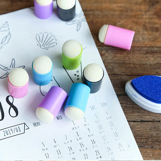 Kreative DIY Stempelkissen-Fingerabdeckung