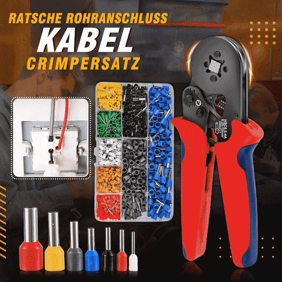 Crimpzangen-Klemmensatz